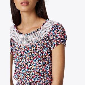 Tory Burch Wildflower Beach Romper Small